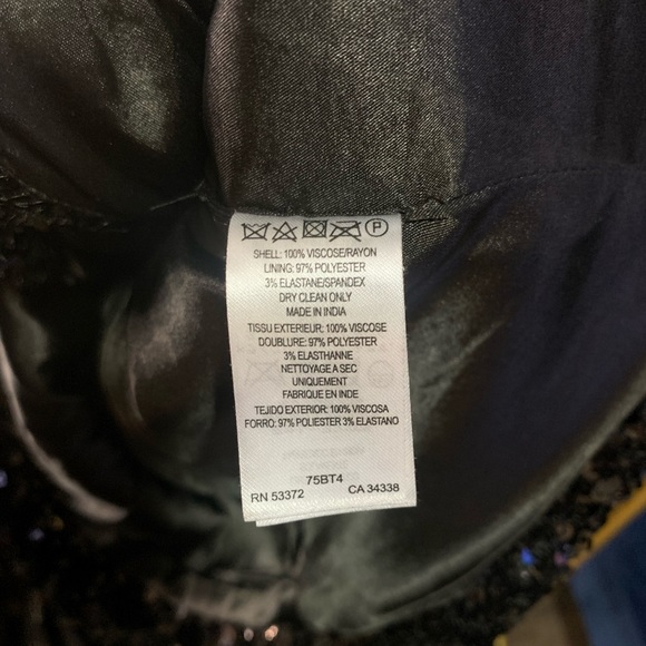 French Connection Sequin Blouse - Size 6 - Picture 8 of 9